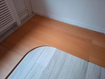 Zeer groot Ikea Galant bureau 230 x 260 - afbeelding 4