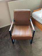 Bruine stoel woonkamer, Huis en Inrichting, Stoelen, Ophalen, Gebruikt, Bruin, Eén