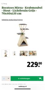 Krabpaal krabmeubel hout Beeztees nieuw, Dieren en Toebehoren, Krabmeubelen, Ophalen, Nieuw, Krabpaal