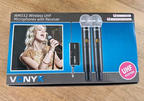 2 x draadloze microfoon voor JBL partybox 110, Muziek en Instrumenten, Microfoons, Zo goed als nieuw, Zangmicrofoon, Ophalen of Verzenden