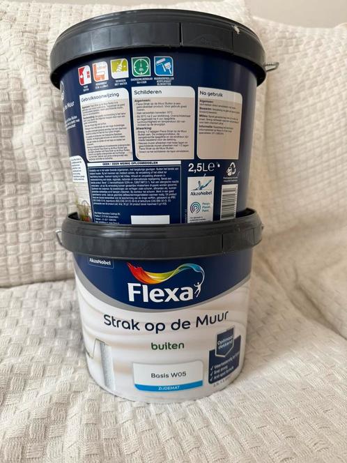 Flexa muurverf Café Latte, Doe-het-zelf en Verbouw, Verf, Beits en Lak, Nieuw, Verf, Minder dan 5 liter, Beige, Ophalen of Verzenden