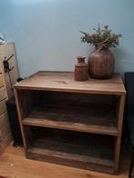 Stoer houten kast commode, Huis en Inrichting, Tafels | Sidetables, Ophalen, Gebruikt, 100 tot 150 cm, Rechthoekig