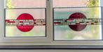 Strakke moderne Glas in Lood ramen, Doe-het-zelf en Verbouw, Glas en Ramen, Ophalen, Minder dan 80 cm, Overige typen, Zo goed als nieuw