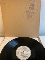 The Who - Live At Leeds (top staat Germany 1970 met inserts), Cd's en Dvd's, Vinyl | Rock, Ophalen of Verzenden, Zo goed als nieuw