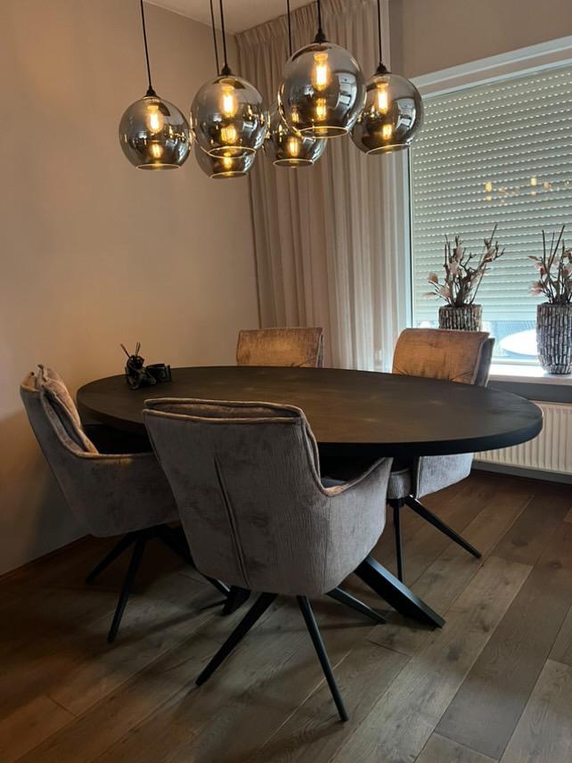 DELUXE STOEL SYLVANO BY CHEFMEUBEL, Huis en Inrichting, Stoelen, Nieuw, Vijf, Zes of meer stoelen, Metaal, Overige kleuren, Ophalen