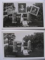 Vaals 3 ansichten Drielandenpunt, Ophalen of Verzenden, 1940 tot 1960, Ongelopen, Limburg