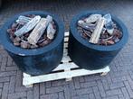 Horeca terras gashaard nog 1 stuks, Ophalen, Zo goed als nieuw, Vrijstaande haard, Gashaard