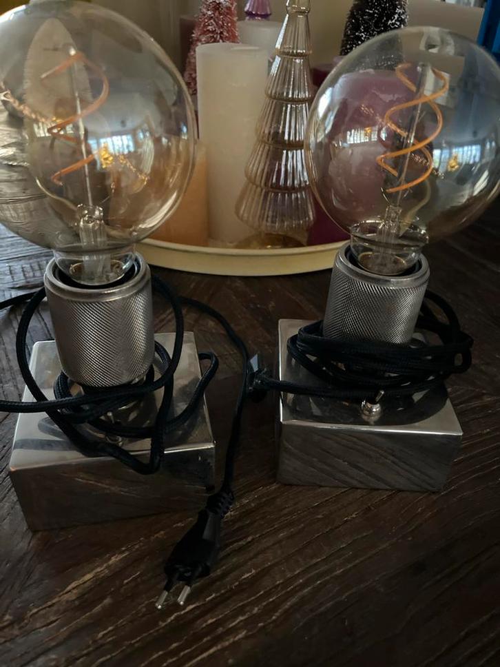 2 Riviera Maison Lampen - Zeer Goede Staat!, Huis en Inrichting, Lampen | Vloerlampen, Zo goed als nieuw, Minder dan 100 cm, Metaal