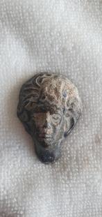 oud romeins brons hoofd, Antiek en Kunst, Ophalen of Verzenden