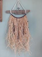 Raffia muurhanger, wanddecoratie, muurhanger, Ophalen of Verzenden, Nieuw