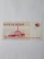 10 dinars Sudan unc kk f.24.6, Ophalen of Verzenden, Midden-Oosten