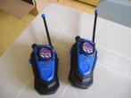 2speelgoed politie walkie talkie met klem achter op batterij, Ophalen of Verzenden, Zo goed als nieuw, Elektronica, Met geluid