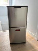 Joseph Joseph intelligent waste totem 40l - duo vuilnisbak, Ophalen, 40 liter of meer, Zo goed als nieuw, Rvs