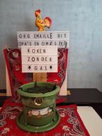 👌NIEUW 😯 rooster/kijkglas/lont & emaille lekblad 👍, Ophalen of Verzenden