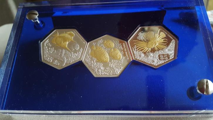 Set Zilveren Munten NIUE 1999 (Kavel *1), Postzegels en Munten, Munten | Oceanië, Setje, Zilver, Ophalen of Verzenden