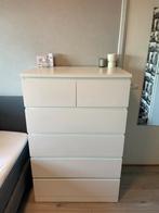 IKEA Malm ladekast 6 lades – wit, Huis en Inrichting, Kasten | Ladekasten, Ophalen, 5 laden of meer, 100 tot 150 cm, 50 tot 100 cm