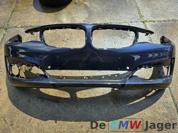 Voorbumper imperialblau BMW 3-serie F34 & LCI 51117371813