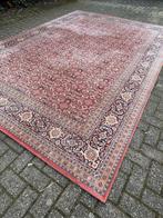 Prachtig mega groot XXL vintage oud roze Perzisch tapijt!, Perzisch, 200 cm of meer, Ophalen of Verzenden, Zo goed als nieuw