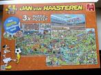 Jan van Haasteren Puzzel - Voetbal 3 puzzels in 1 doos!, Ophalen of Verzenden, Meer dan 1500 stukjes, Zo goed als nieuw, Legpuzzel