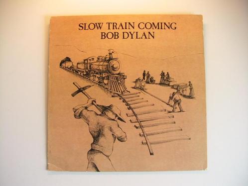LP Bob Dylan - Slow train coming, Cd's en Dvd's, Vinyl | Pop, Gebruikt, 1960 tot 1980, Verzenden