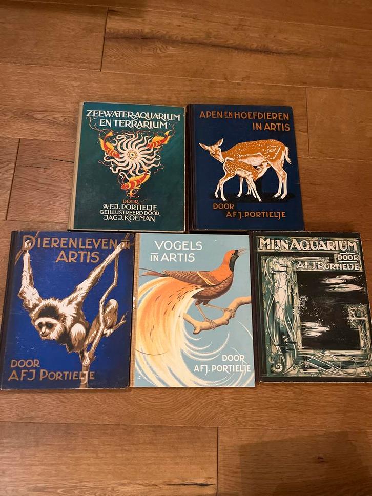 A.F.J. Portieltje - Complete Plaatjesalbums, Boeken, Prentenboeken en Plaatjesalbums, Gelezen, Ophalen of Verzenden