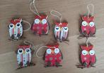 7 hangers uiltjes voor in de kerstboom, Diversen, Kerst, Ophalen of Verzenden, Zo goed als nieuw