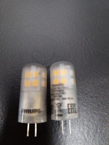 125x PHILIPS LED capsule G4 warm wit 2700K - nieuw 4,50 p.s. beschikbaar voor biedingen