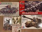 Diverse Modelbouwdozen - Tanks, Vliegtuigen, Figuren, Hobby en Vrije tijd, Modelbouw | Auto's en Voertuigen, Overige merken, Gebruikt