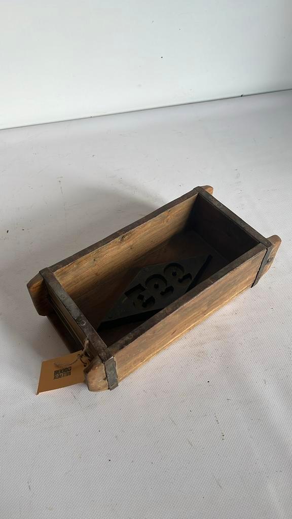 Houten steenmal, Antiek en Kunst, Curiosa en Brocante, Ophalen of Verzenden