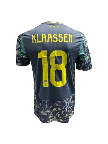 ACTIE 1+1 Davy Klaassen gesigneerd AFC Ajax 24/25 Uit Shirt beschikbaar voor biedingen