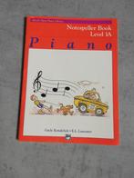 Alfred's basic piano library notespeller level 1A, Gebruikt, Les of Cursus, Ophalen of Verzenden, Piano