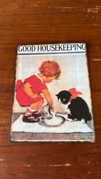 Metalen wandbord good housekeeping, Ophalen of Verzenden, Zo goed als nieuw