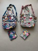 Twee Oilily luiertassen met verschoningsmatje, Ophalen of Verzenden, Gebruikt