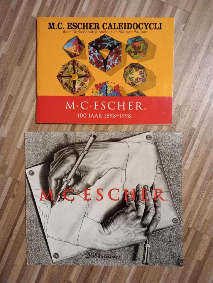 M.C. Escher Caleidocycli & kalender 2000, Antiek en Kunst, Kunst | Etsen en Gravures, Verzenden