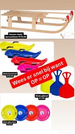 Diverse slede slee sleetje en glijmaterialen, Ophalen, Leerdam, Info@top1toyszeist.nl, Nieuw
