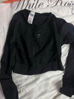 Gymshark Sporttop - Maat L, Kleding | Dames, Sportkleding, Zwart, Maat 42/44 (L), Ophalen of Verzenden, Fitness of Aerobics