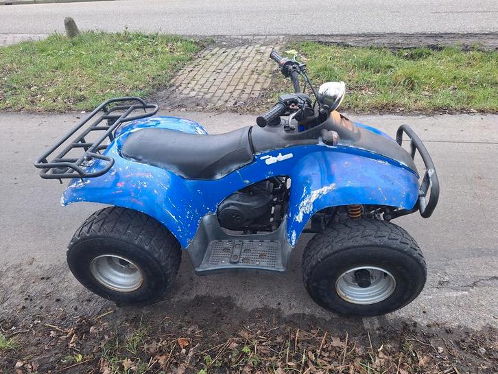 Leuke E TON Quad met kenteken  straat legaal, Fietsen en Brommers, Minibikes, Midibikes en Pitbikes, Gebruikt, Overige typen, Ophalen