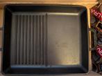 Gietijzeren grillpan, Huis en Inrichting, Keuken | Potten en Pannen, Ophalen, Zo goed als nieuw, Gietijzer, Koekenpan of Braadpan