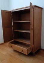 GRENEN HOUTENKAST MET DEUREN EN LADE., Huis en Inrichting, Kasten | Overige, Ophalen, Gebruikt