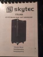 SKYTEC VERSTERKER, Ophalen of Verzenden, Zo goed als nieuw