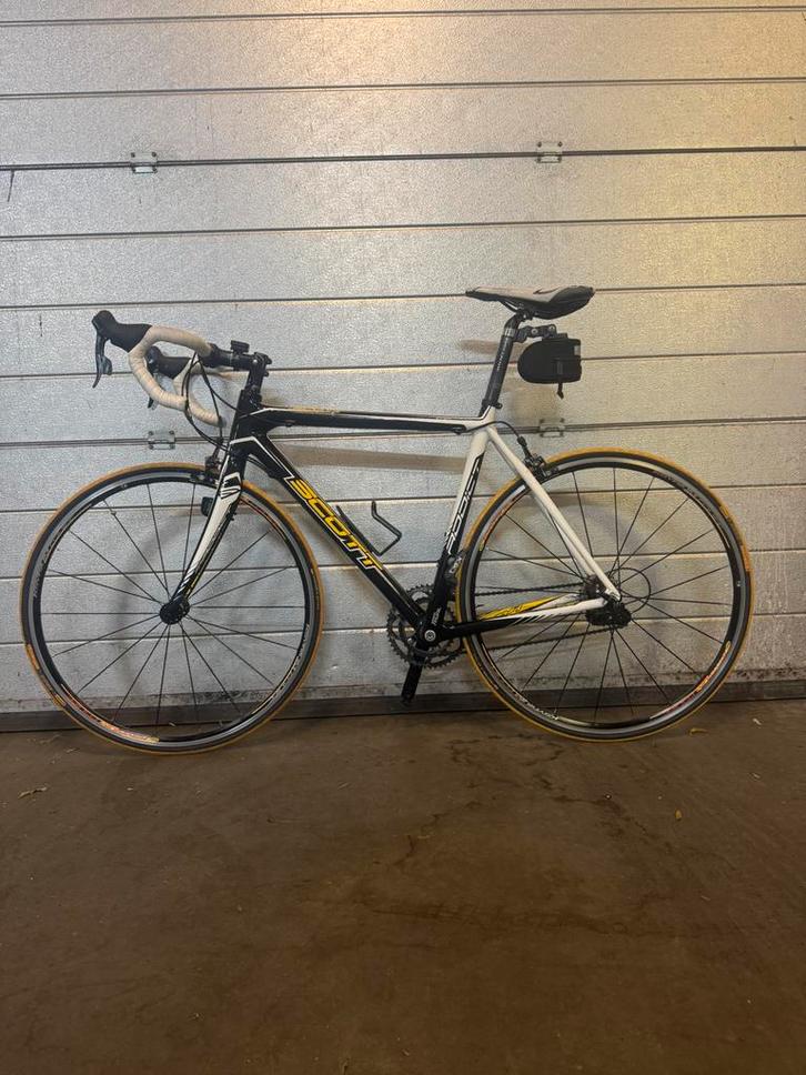 Scott CR1 Pro racefiets –carbon – SRAM Rival – Mavic Ksyrium, Fietsen en Brommers, Fietsen | Racefietsen, Zo goed als nieuw, Overige merken