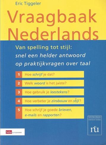 Vraagbaak Nederlands. beschikbaar voor biedingen