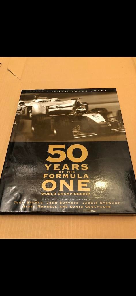 50 Years of Formula One - World Championship Boek, Ophalen of Verzenden, Zo goed als nieuw