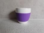 Mok 9x8,5 cm. Paars Pavina Bodum, Ophalen of Verzenden, Zo goed als nieuw, Overige stijlen, Kop(pen) en/of Schotel(s)