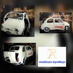 Fiat 500 model 1960 Coca Cola Special item 1/18, Verzenden, Zo goed als nieuw, Overige typen