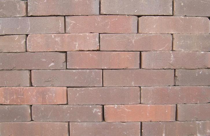 Aktie gebakken Waaltjes / Waalformaat Donkerbruin genuanceer, Tuin en Terras, Tegels en Klinkers, Nieuw, Terrastegels, Keramiek