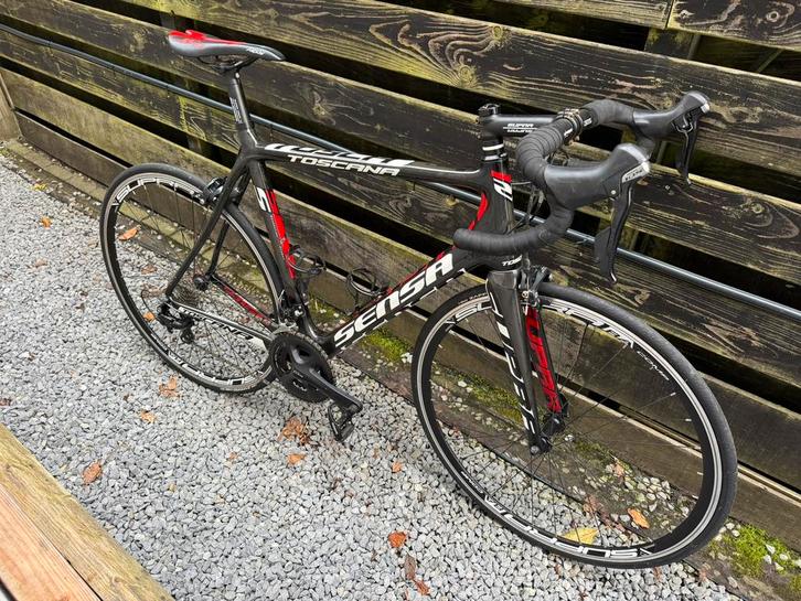Sensa Toscana maat 58 Shimano 105 2x11, Fietsen en Brommers, Fietsen | Racefietsen, Zo goed als nieuw, Heren, Overige merken, Meer dan 20 versnellingen