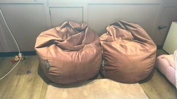 2x sitting point zitzakken xxl oudroze beschikbaar voor biedingen