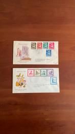 eerste dag enveloppen (FDC) 1950, Ophalen, Beschreven, Nederland