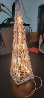 Decoratieve Piramide Lamp, Huis en Inrichting, Lampen | Tafellampen, Ophalen, Kunststof, Zo goed als nieuw, Modern